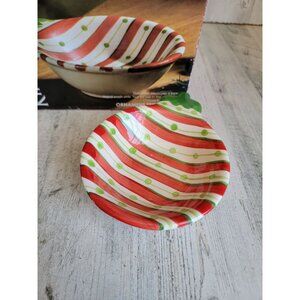 Kirkland's ornament trinket bowl Xmas home decor‎ figure